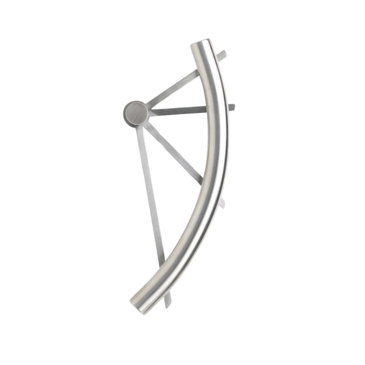 Haustürgriff Maris - maritimer Edelstahlhaustürgriff mit 210 mm Bohrabstand