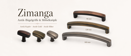 Zimanga Möbelknopf und Bügelgriff