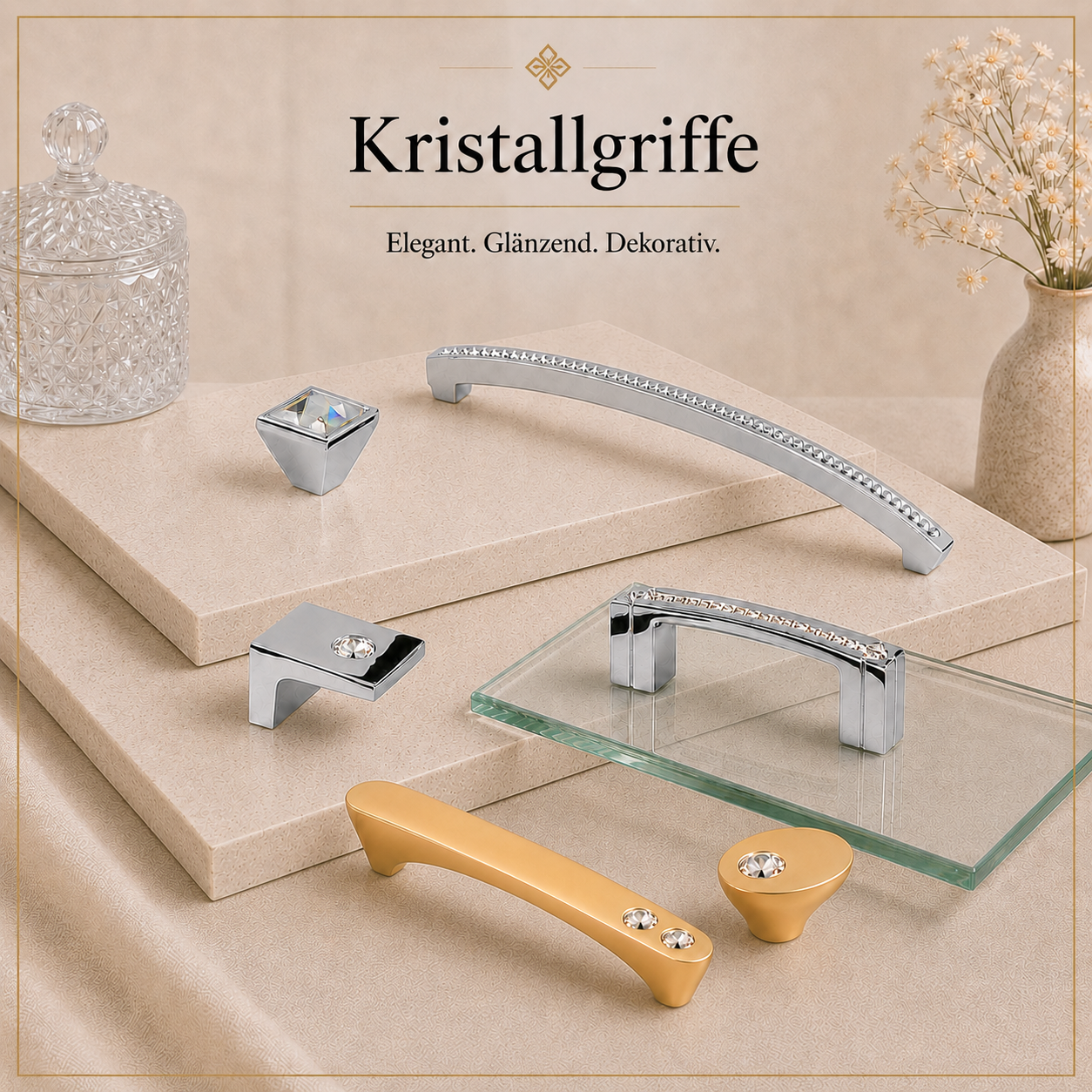 Kristallgriffe in Shop finden