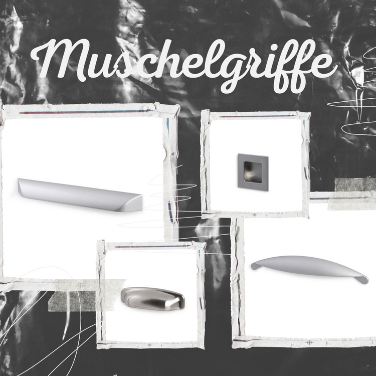 Muschelgriffe - Einlassgriffe