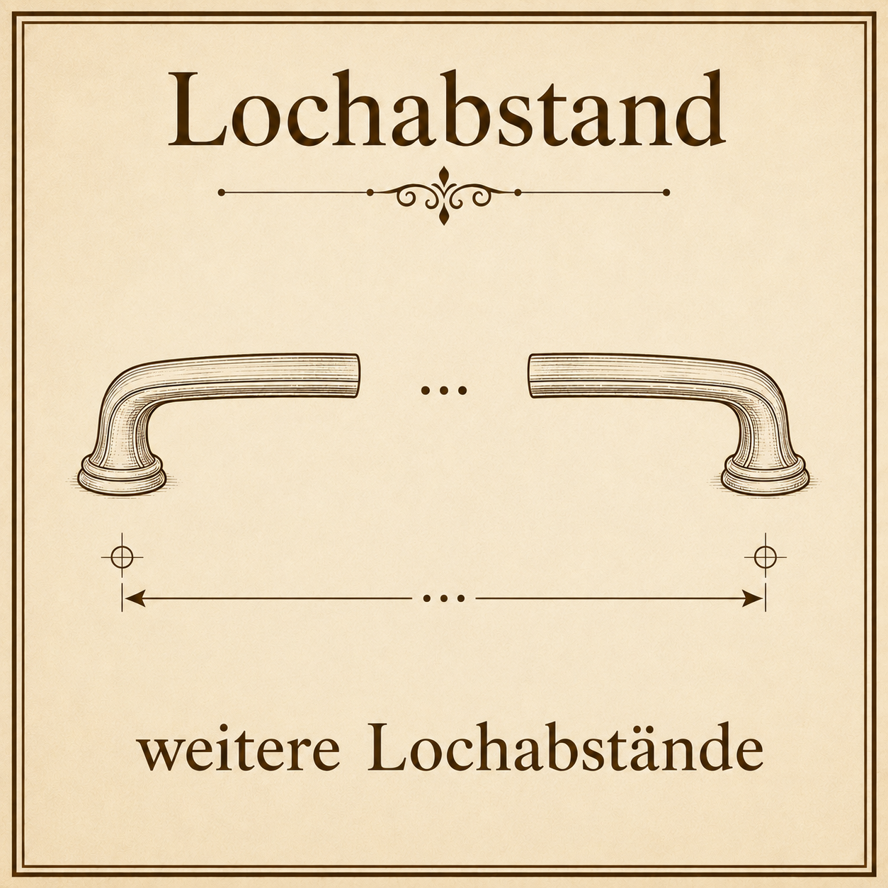 Weitere Lochabstände