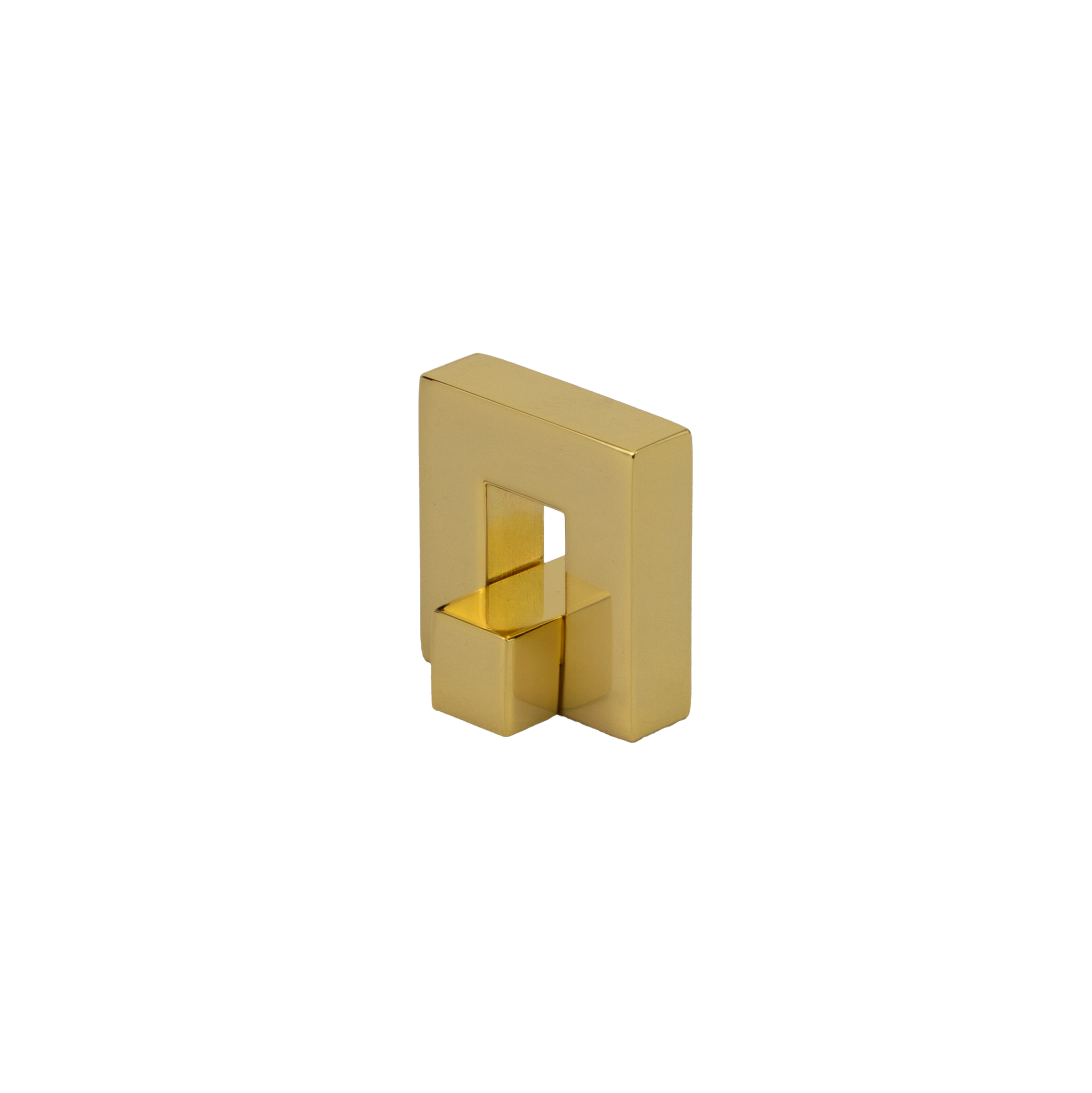 2029_2_
Zweiteiliger rechteckiger Design-Möbelknopf Sakura mit 16 mm Lochabstand Gold glänzend 