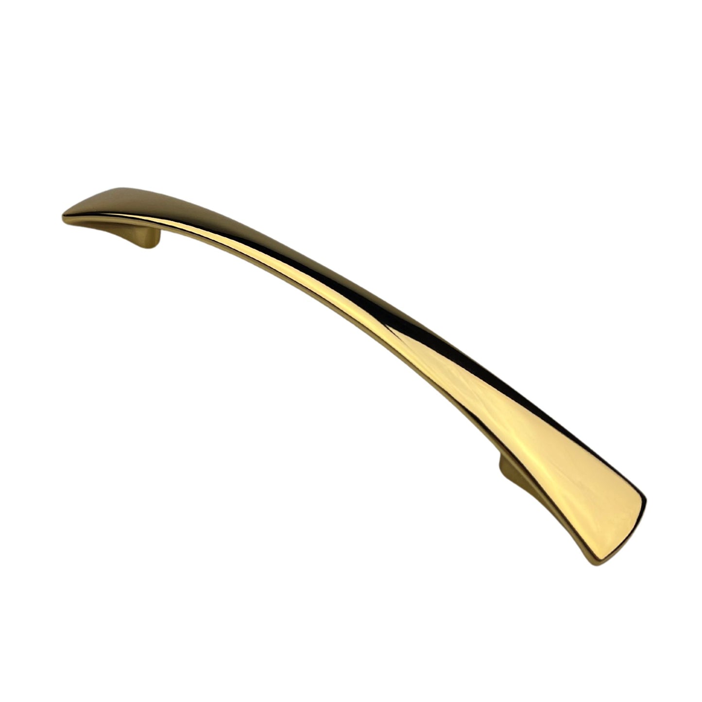 Design-Bogengriff Dalya - Designgriff mit 128 mm Lochabstand in Gold glänzend