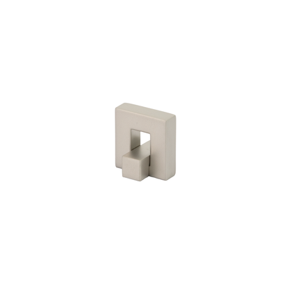 3030_2_Zweiteiliger rechteckiger Design-Möbelknopf Sakura mit 16 mm Lochabstand Nickel matt