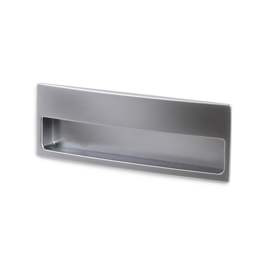 Ravina – Einlassgriff 96 mm | Chrom matt galvanisiert