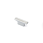 Cybill – Design-Kristallmöbelknopf 16 mm | Chrom matt & Chrom glänzend galvanisiert