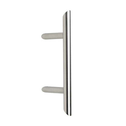 4021_1_Haustürgriff Angolo - 45° Edelstahlrohrgriff mit abgeschrägten Enden 210 mm BA