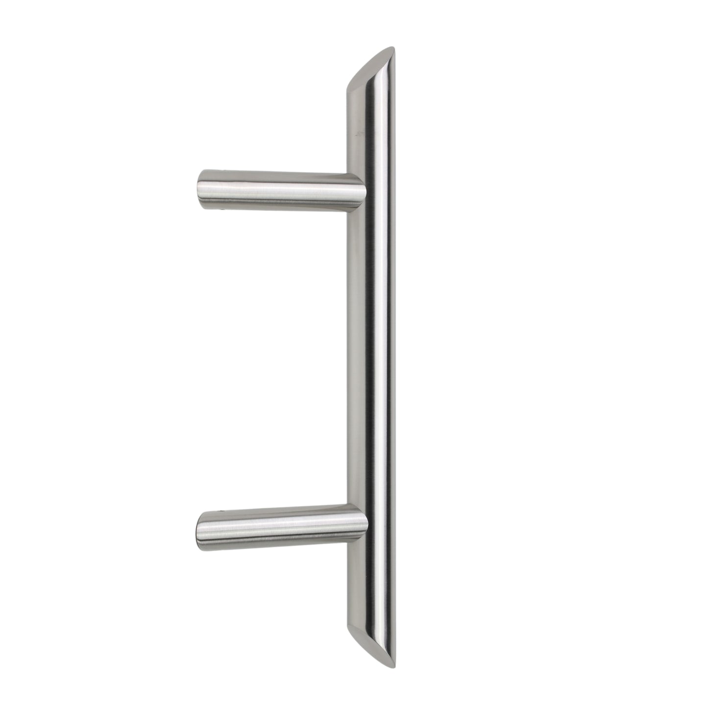 4021_2_Haustürgriff Angolo - 45° Edelstahlrohrgriff mit abgeschrägten Enden 210 mm BA