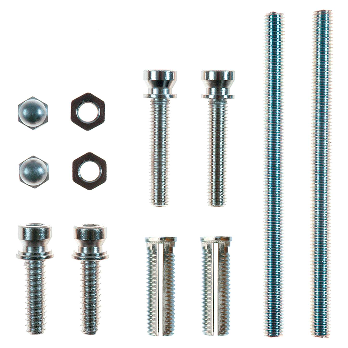 Komplettset Haustürgriffbefestigung für Unentschlossene