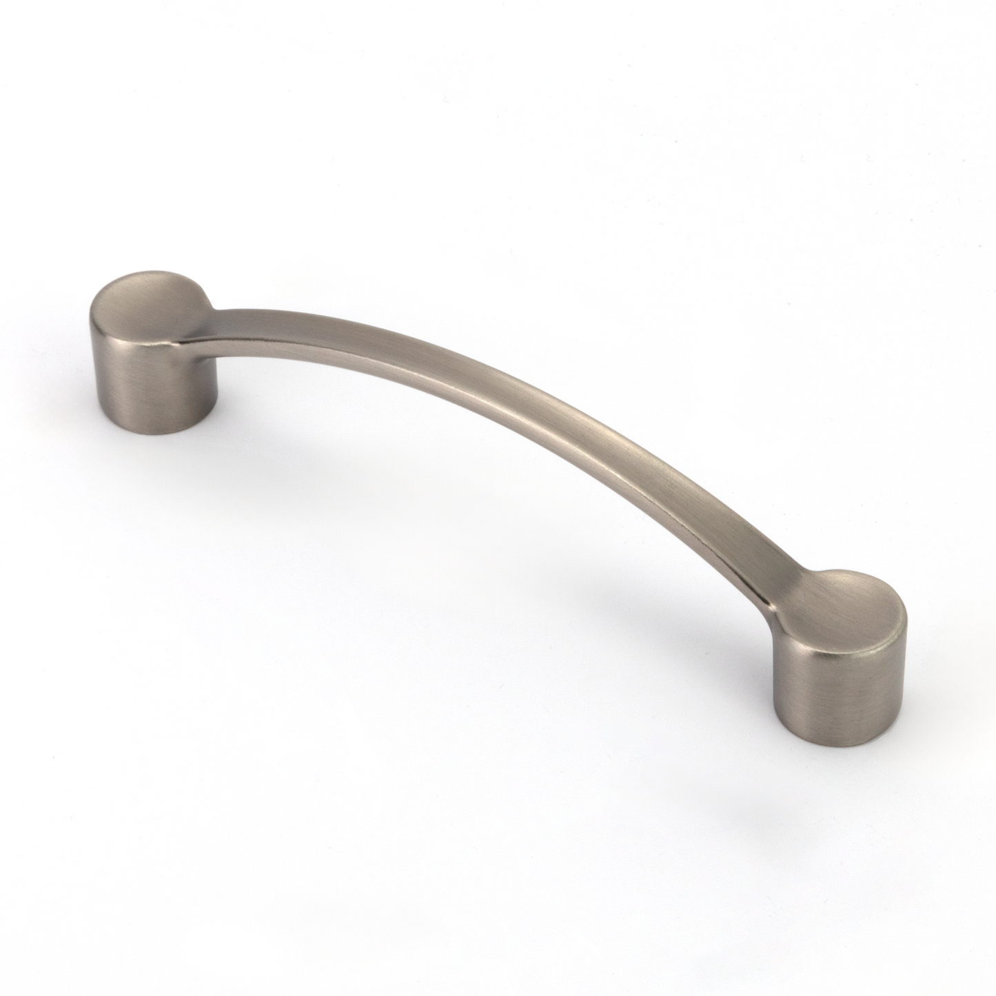 Bügelgriff Bonnie 96 mm in Antik Silber auf weißem Hintergrund
