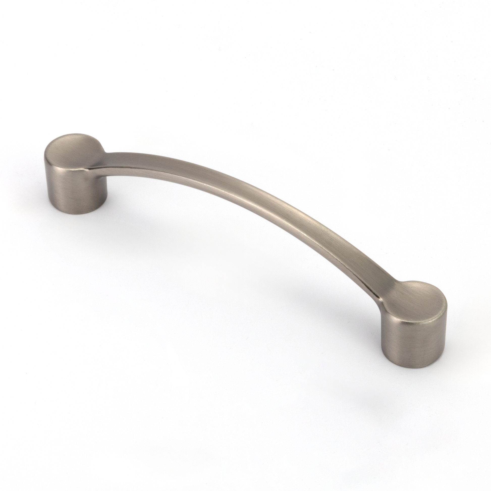 Bügelgriff Bonnie 96 mm in Antik Silber auf weißem Hintergrund
