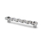 Kristall-Bügelgriff Calanthe mit sechs runden Kristallelementen, Chrom glänzend, Lochabstand 160 mm
