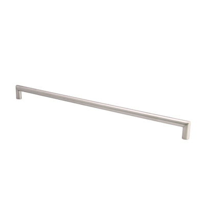 Relinggriff Sontje 384 mm Edelstahl gebürstet schräg stehend
